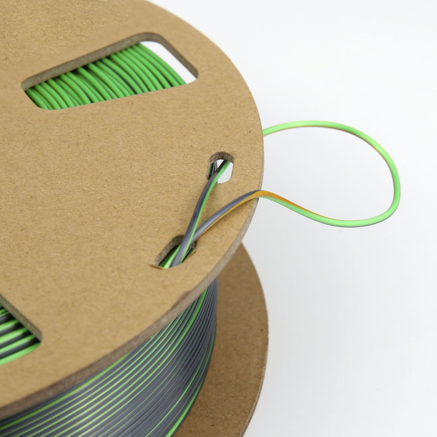 Protech Tri-Chroma Silk Gold Green and Black PLA Filament 1kg 1.75mm