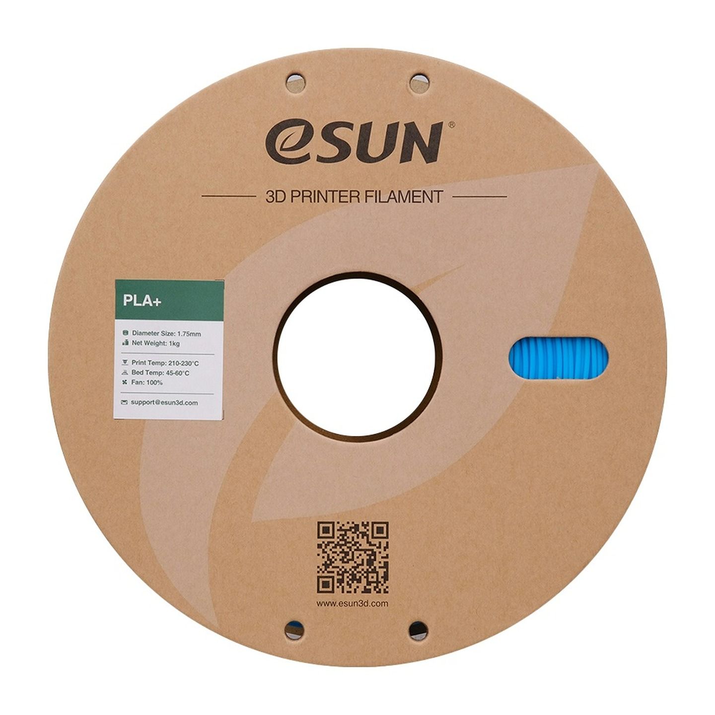 eSUN Light Blue PLA Filament 1kg 1.75mm