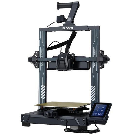 Elegoo Neptune 4 Filament 3D Printer – Silent Gantry Design, Under 50 dB, Beginner-Friendly