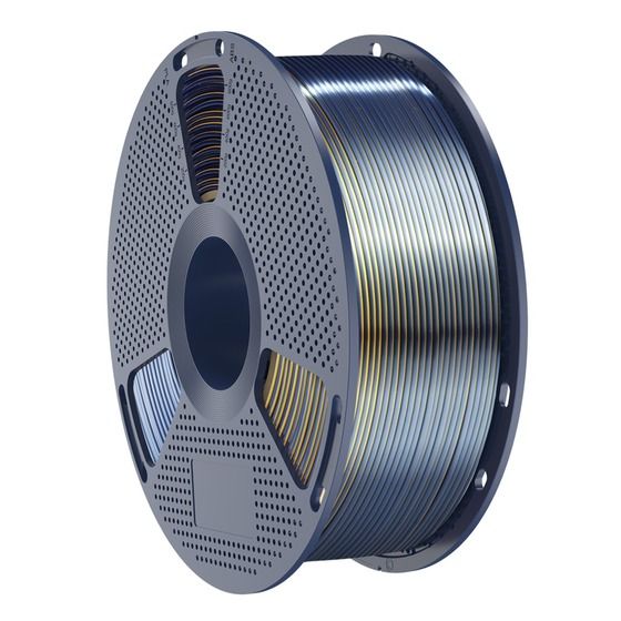 SUNLU SILK PLA+ DUAL COLOR BLACK GOLD 1.75MM 1KG ROLL