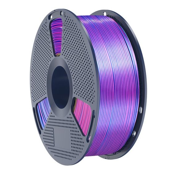 Sunlu Silk PLA+ Filament – Dual Colour Red/Blue, 1.75mm, 1kg Roll