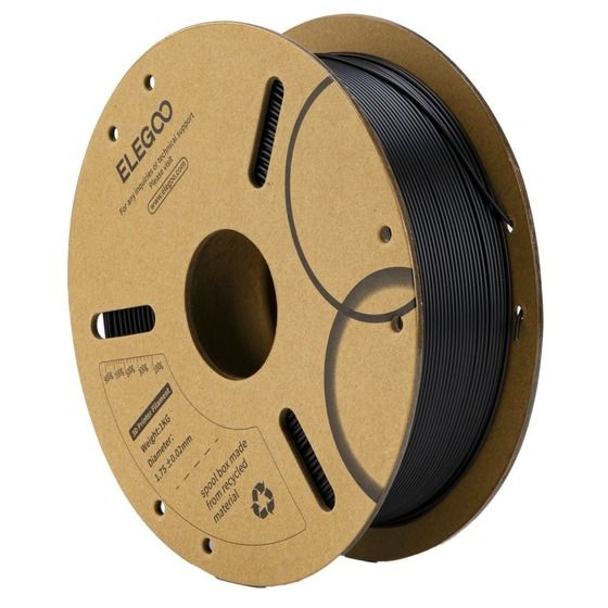ELEGOO PLA FILAMENT BLACK 1.75MM 1KG