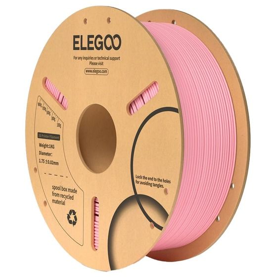 Elegoo PLA Filament – Pink, 1.75mm, 1kg