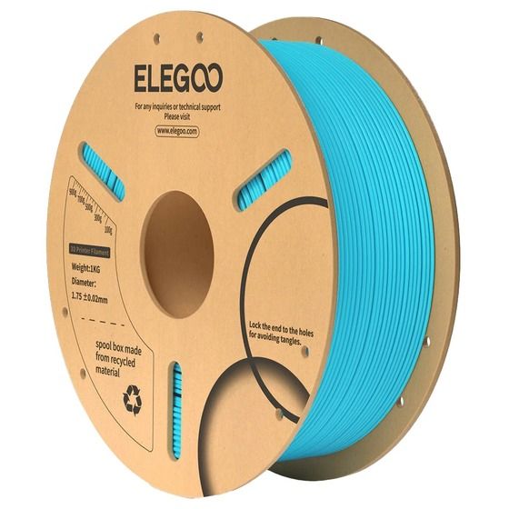 Elegoo PLA Filament – Sky Blue, 1.75mm, 1kg