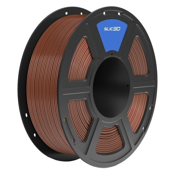 Slic3D PETG Filament – Brown, 1.75mm, 1kg Spool