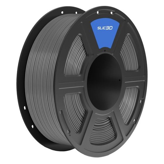 Slic3D PETG Filament – Space Grey, 1.75mm, 1kg Spool