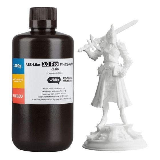Elegoo ABS-Like 3.0 Pro Resin – White, 1 kg