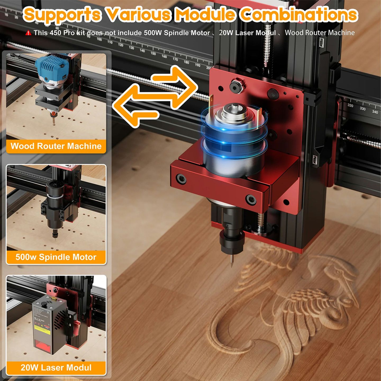 Two Trees TTC450 Pro CNC Router Machine