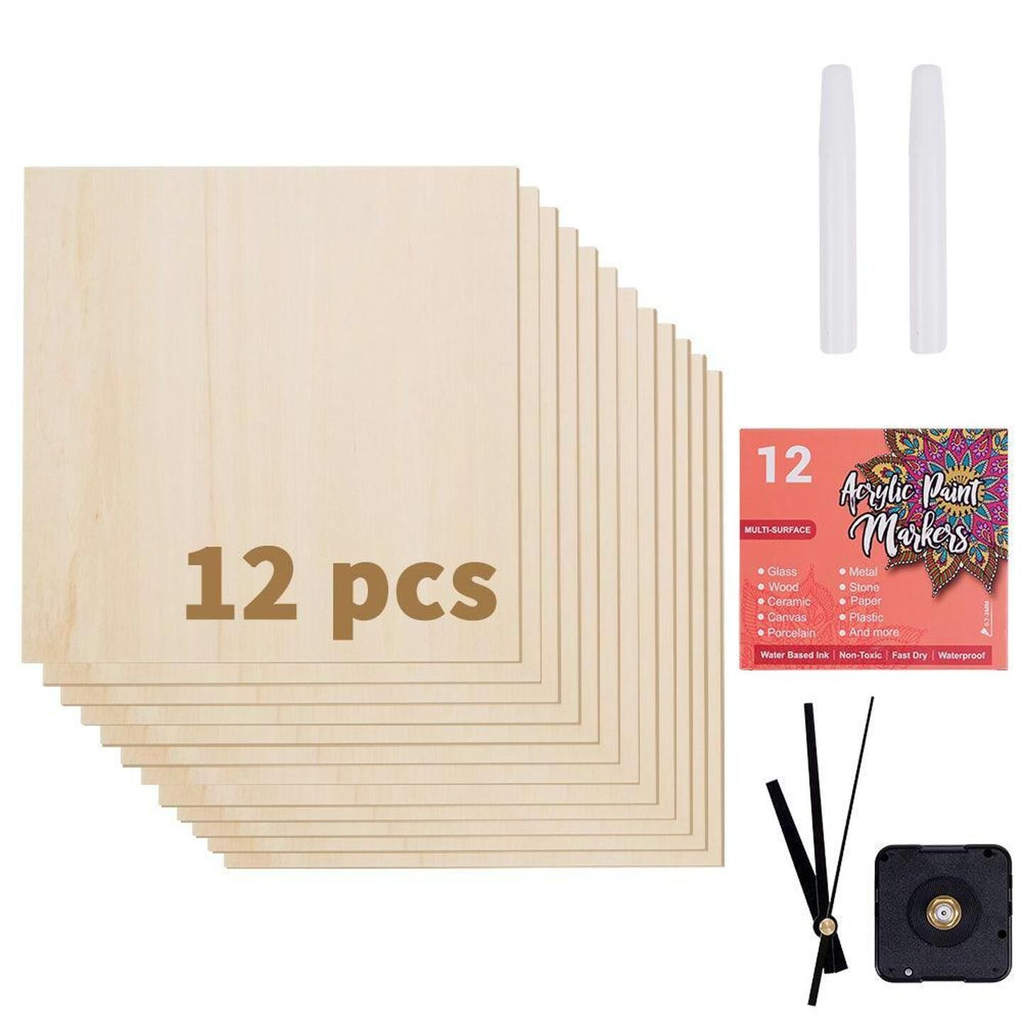 DIY Laser Clock Kit 15pcs