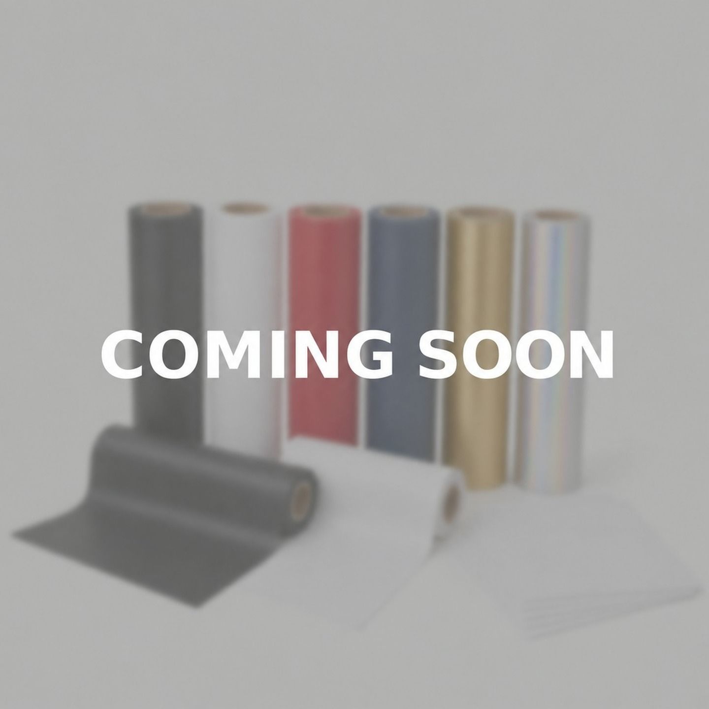 Permanent Adhesive Vinyl Roll Matte Red 12in x 12ft