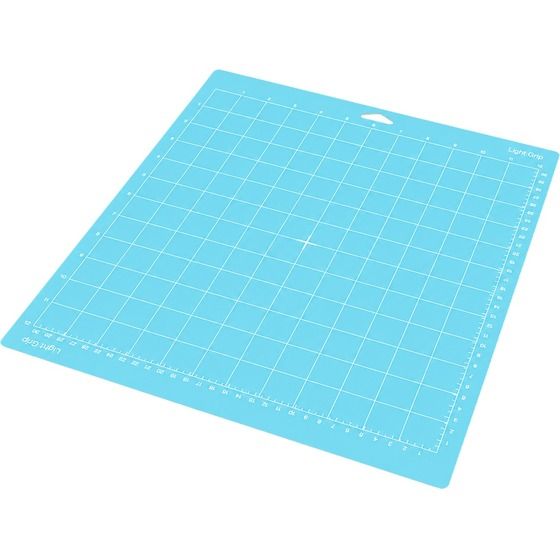 CUTTING MAT, LIGHT GRIP, BLUE, 12IN X 12IN