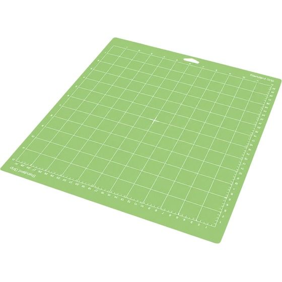 CUTTING MAT, STANDARD GRIP, GREEN, 12IN X 12IN