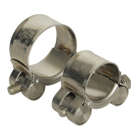 Tridon T-Bolt Drive Hose Clamp, 32–35mm Range, 304 Stainless Steel, 19mm Band Width