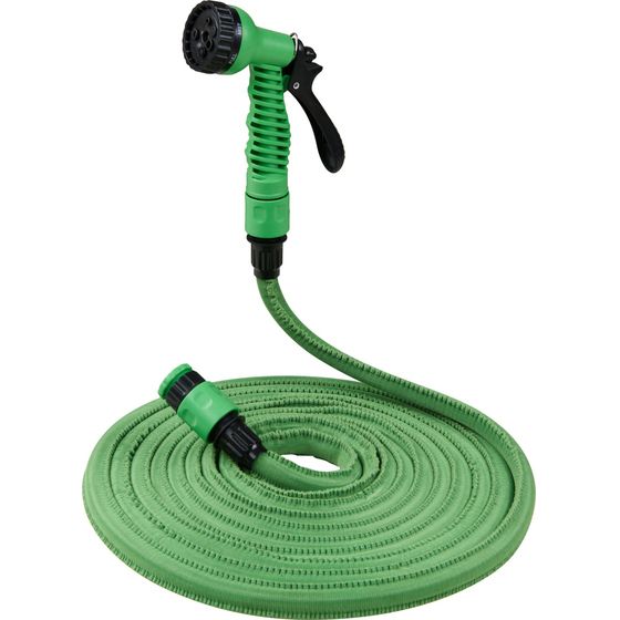 5m Expandable Garden Hose with 7-Pattern Spray Gun – Expands to 15m | 790g