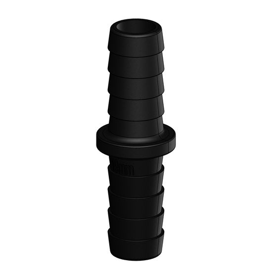 Jaycar 19mm Straight Hose Joiner – Glass Reinforced Nylon (TPG010)