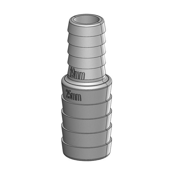 Jaycar Reducing Joiner – 25 mm to 19 mm Hose Reducer