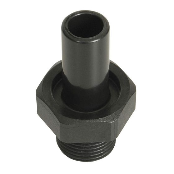 Jaycar SpeedFit Adaptor – 12mm Hose to 3/8" BSPT Male (TPG624)