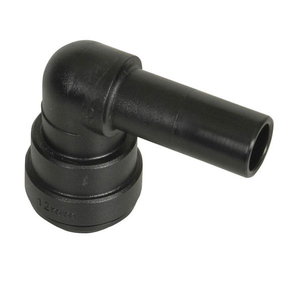 Jaycar Speedfit Adaptor – 12mm Hose to 12mm Stem Elbow (TPG640)