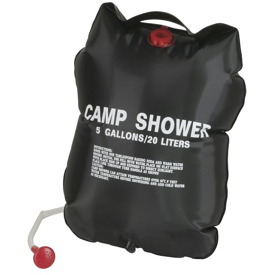 20L Solar Shower Bag – Lightweight PVC, Reinforced Handle
