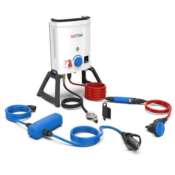 Joolca Hottap Outing Kit V2 – Portable Gas Water Heater Shower with Pump