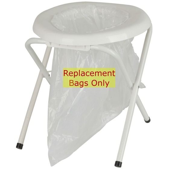 Spare Collection Bags (12 Pack) – Fits TPM027 Folding Toilet