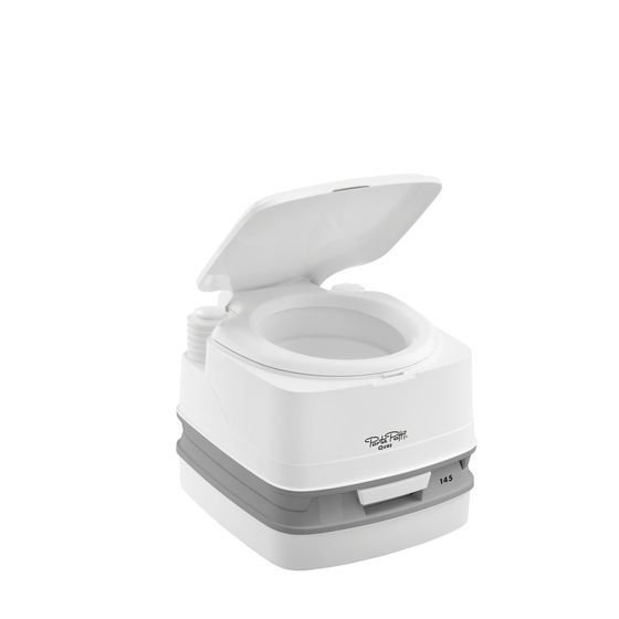 Porta Potti 145 Portable Toilet – Caravan & RV (Natural Seating Height)
