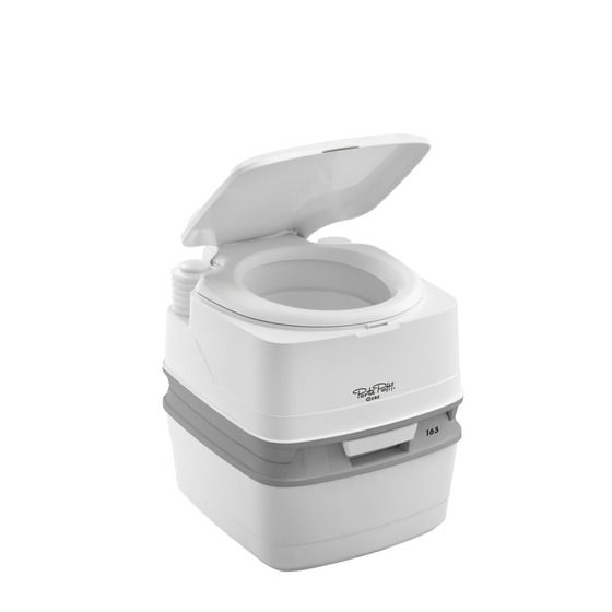 Porta Potti 165 Portable Toilet – Caravan & RV (Increased Height, Bellow Pump)
