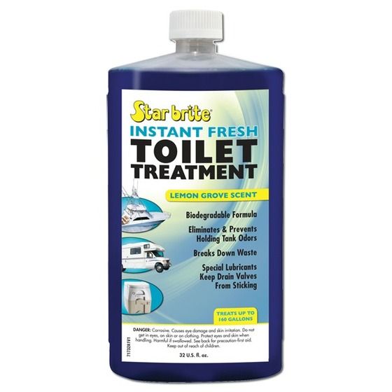 Starbrite Toilet Treatment – 946 mL (RV, Boat & Portable Toilet Holding Tank)
