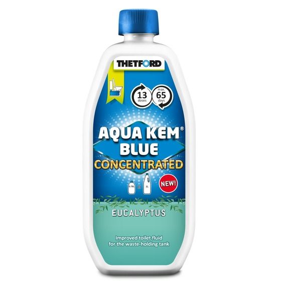 Aqua Kem Blue Eucalyptus Concentrate 780ml – RV Waste Tank Treatment (2½× Strength)