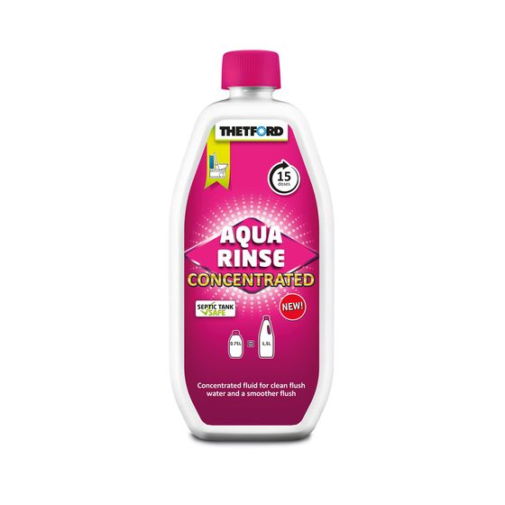 Aqua Rinse Concentrate 750ml – Cassette & Portable Toilet Flush Fluid