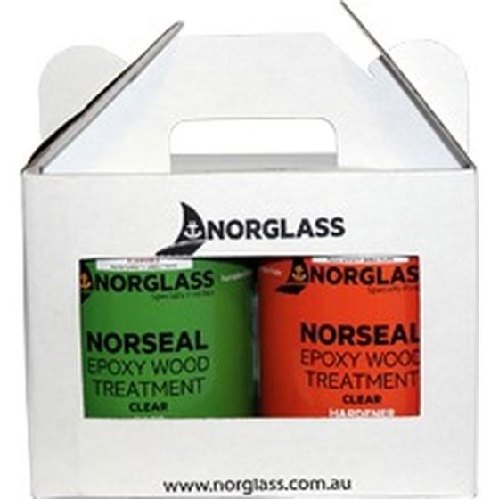 Norseal Epoxy Wood Treatment 2L – Waterproof Seal for Particle Board & Timber