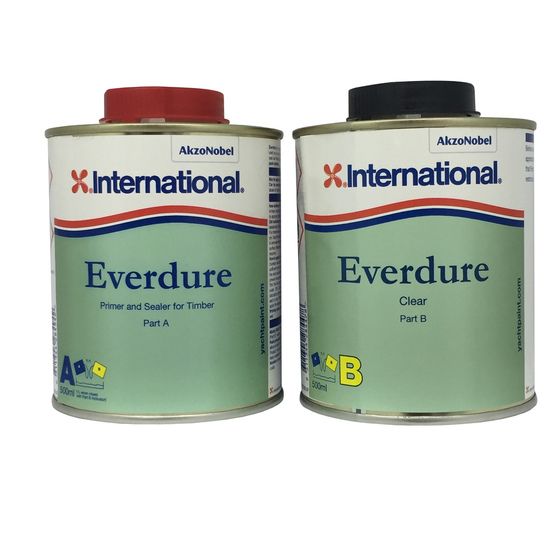 International Everdure Primer & Sealer – 1L Two-Pack Epoxy Wood Saturation System