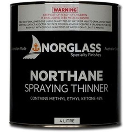 Norglass Northane Spraying Thinners – 4L Solvent Blend for Primer-Undercoat & Cleanup