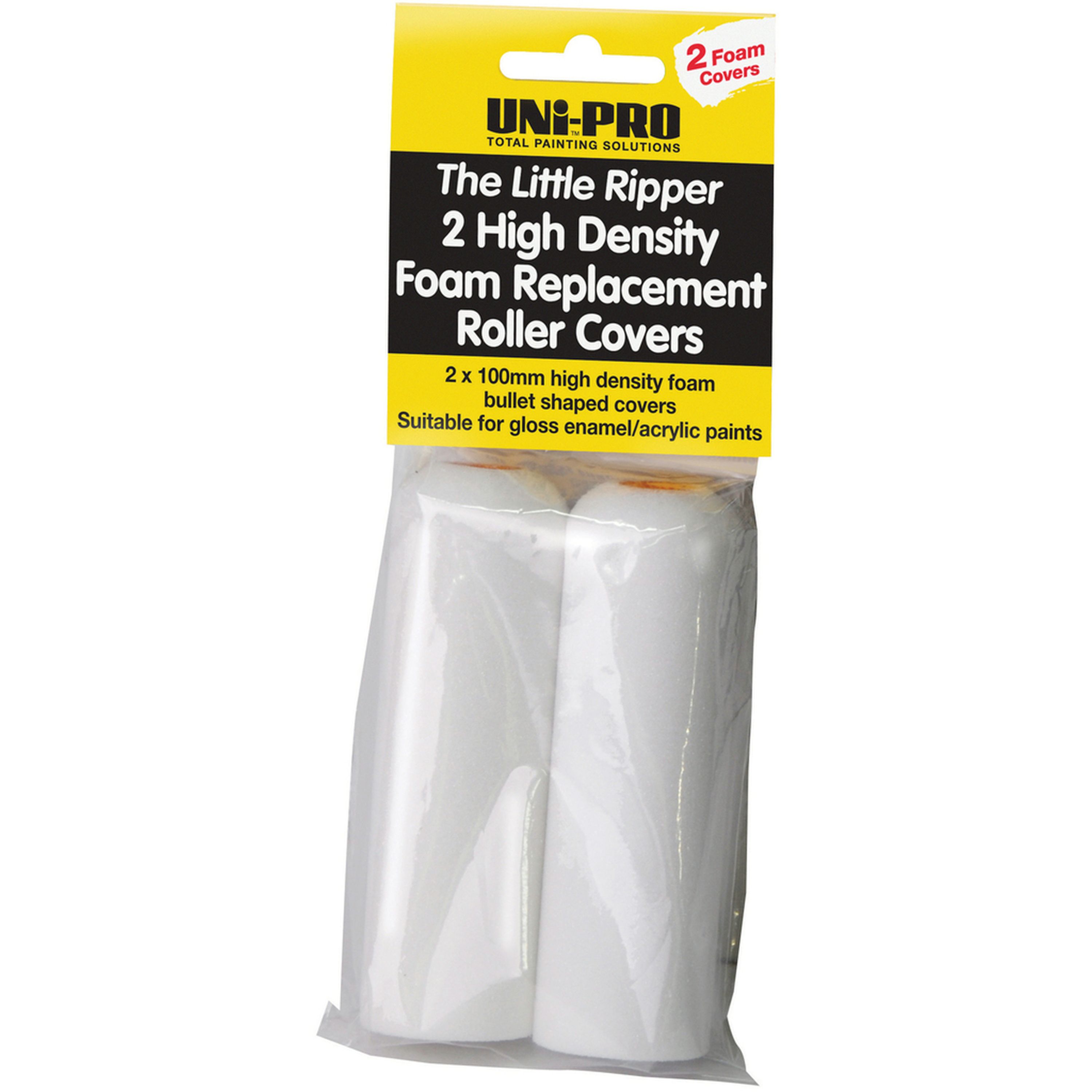 Spare Rollers - 2 x 100mm Foam Rollers