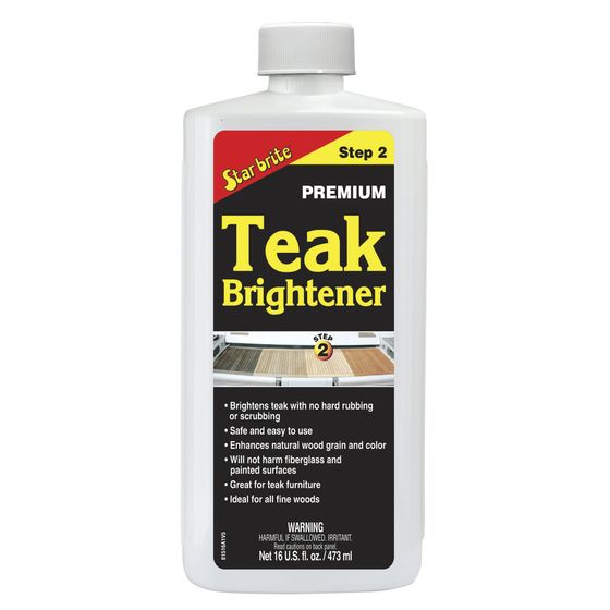 Teak Brightener 473ml – Step 2 Natural Colour Restore for Outdoor Teak Furniture