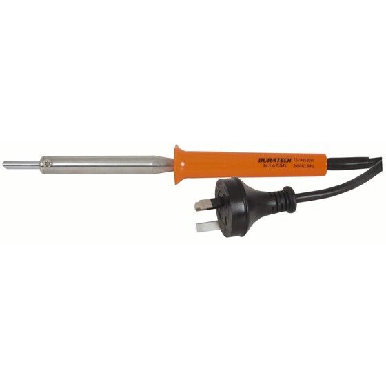 Jaycar 80W 240V Soldering Iron – TS-1485 | Cool-Grip Handle & Stainless Barrel