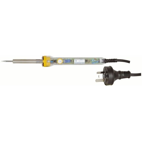 Jaycar 30W 240V Temperature-Controlled Soldering Iron, 200–450°C Dial (TS1540)