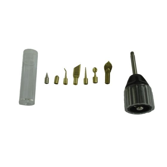 Jaycar TS1549 3D Sculpting Tip Pack – 6 Tips for TS-1545 Hot Tool