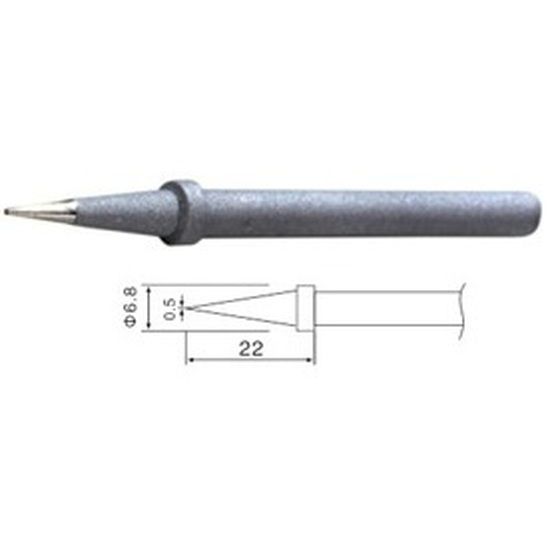 CONICAL 0.5MM SOLDERING IRON TIP