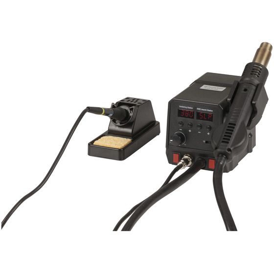 JAYCAR ESD Safe Solder & Desolder Rework Station – Includes Tips TS1642/43/44