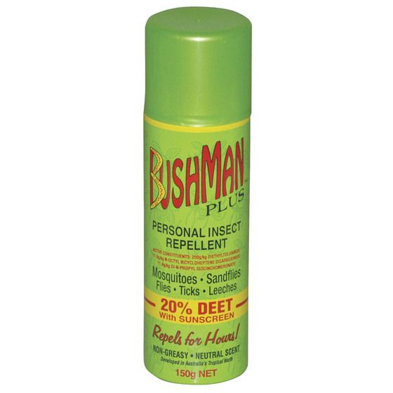 BUSHMAN INSECT REPELLENT SPRAY 150G