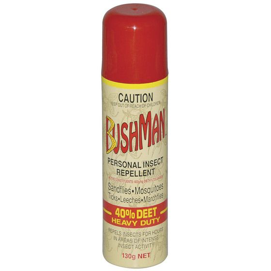 Bushman Insect Repellent 130g – 40% DEET, Built-in Sunscreen, Up to 10 Hours Protection