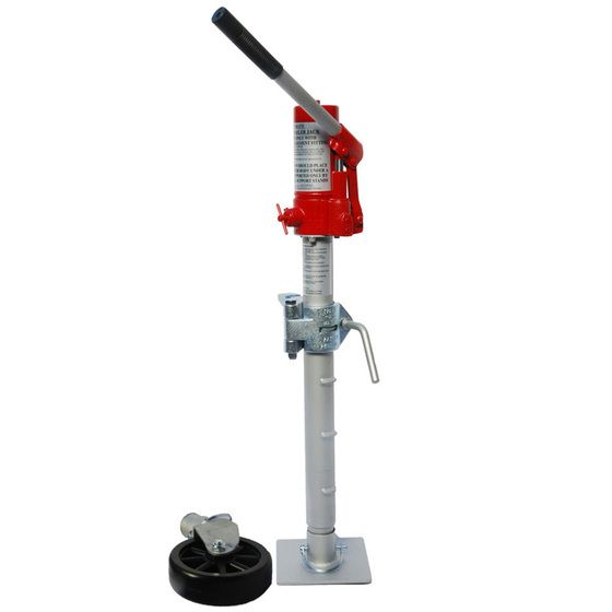 Trail-A-Mate Hydraulic Jockey Wheel & Jack – 1000kg Working Load