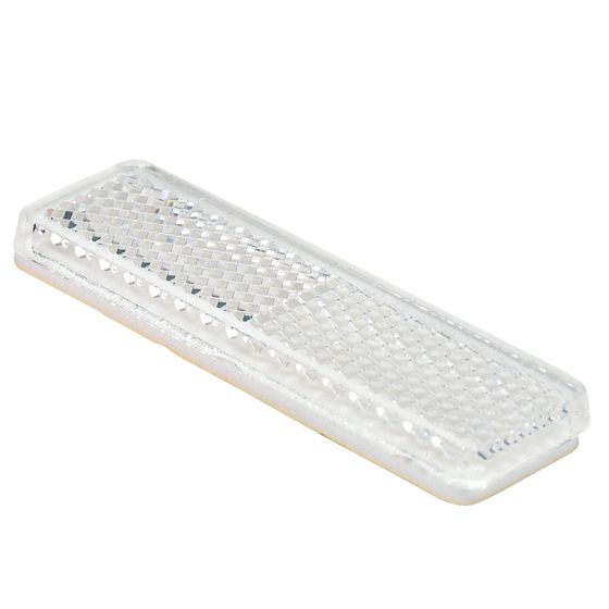 TRAILER/ OTHER VEHICLE REFLECTORS - CLEAR - 85 X 22MM