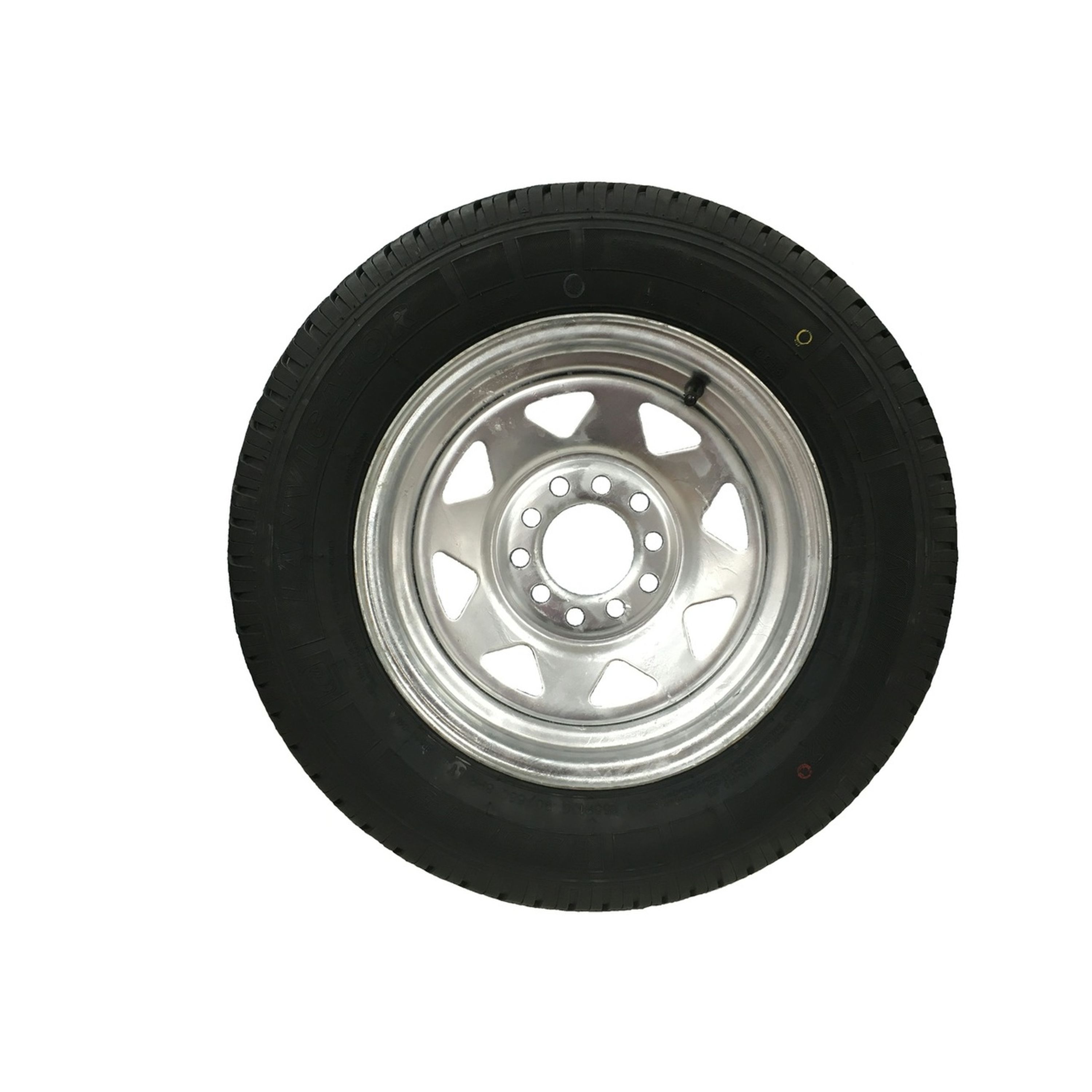 Multi-Fit Stud pattern Sunraysia style rim and tyre 14inch