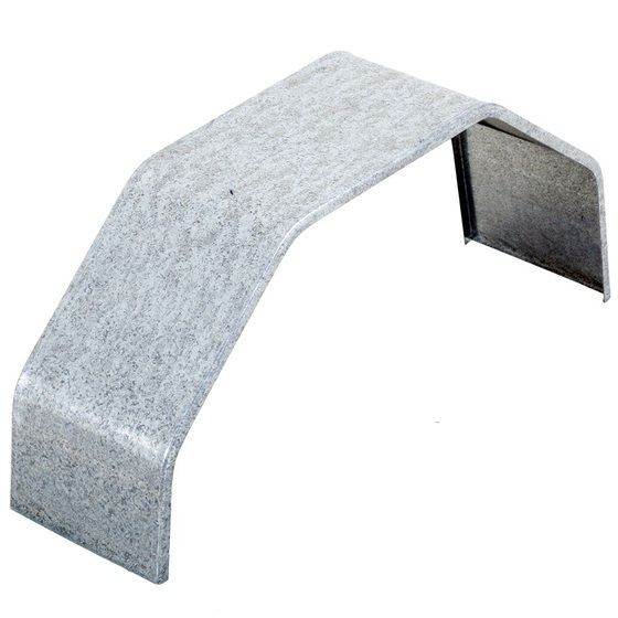 Jaycar Galvanised Steel Trailer Mudguard for 13–14 inch Wheels – TTG210