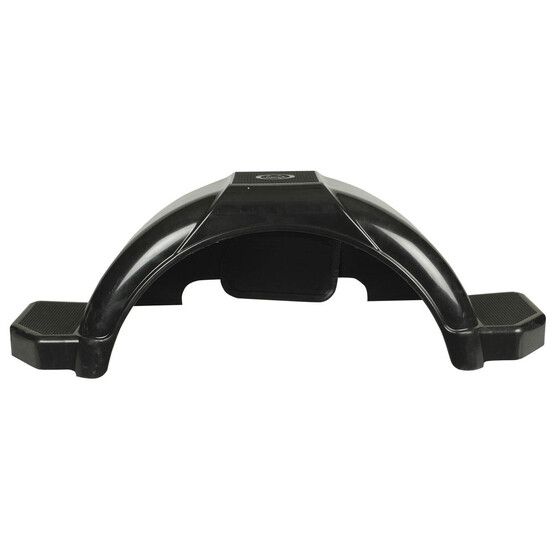 Jaycar Black Plastic Trailer Mudguard Flaps for 13" Wheel (TTG225)