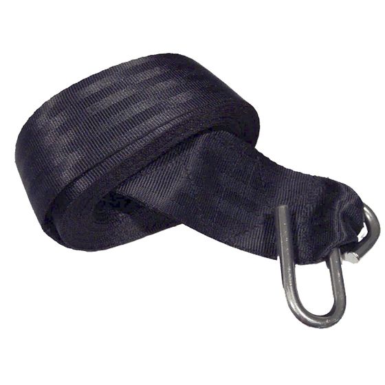 Nylon Winch Strap Line 6m x 50mm – Stainless Steel S Hook, 550kg Rating
