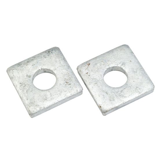 Galvanised Axle Pad Pair – Trailer Spring Centre Bolt Anti-Rattle