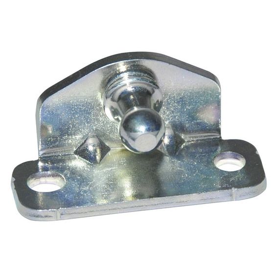 90° Zinc Bracket – Fits Stabilus Lift-O-Mat Gas Springs (TVI005 Series)